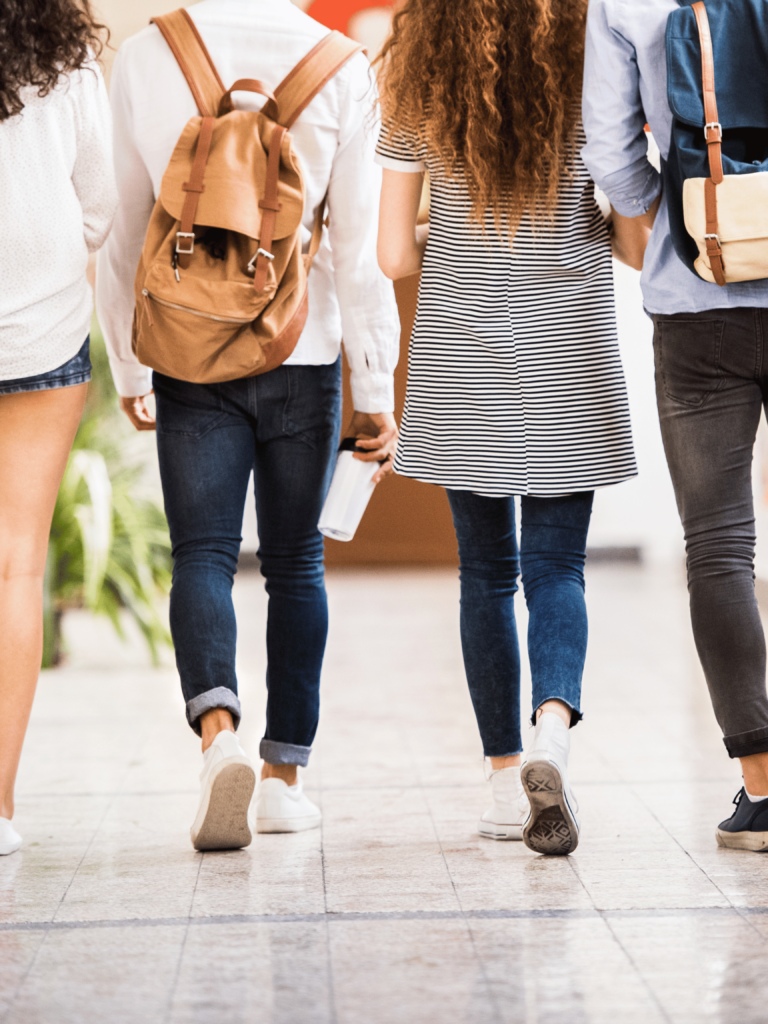 Leerlingen op school